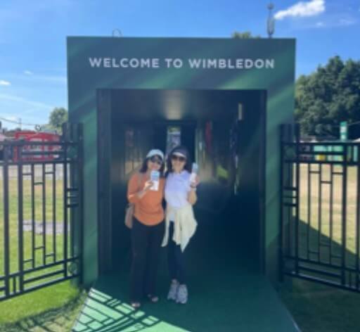 May Ming Welcome to Wimbledon