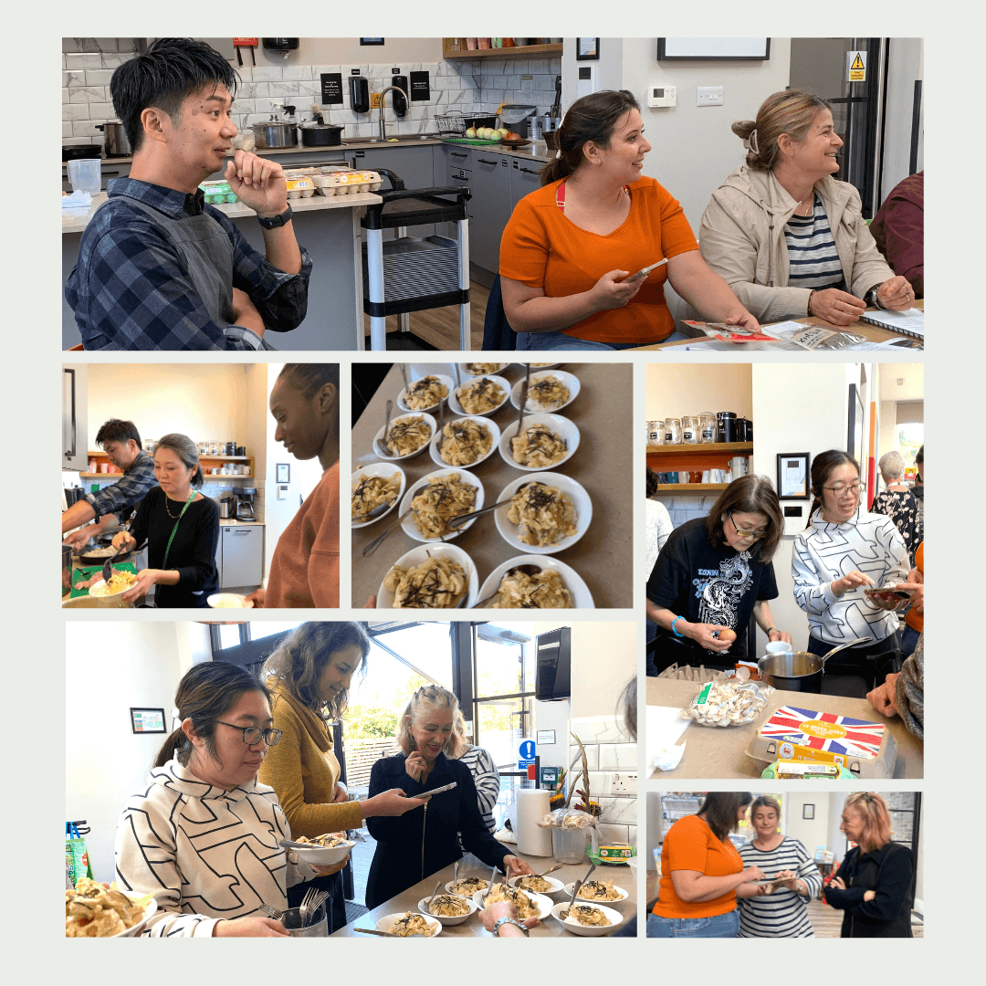 Cooking Club September collage