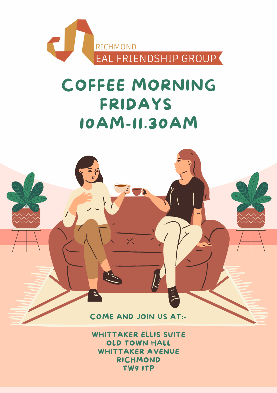 Friday coffee morning flyer