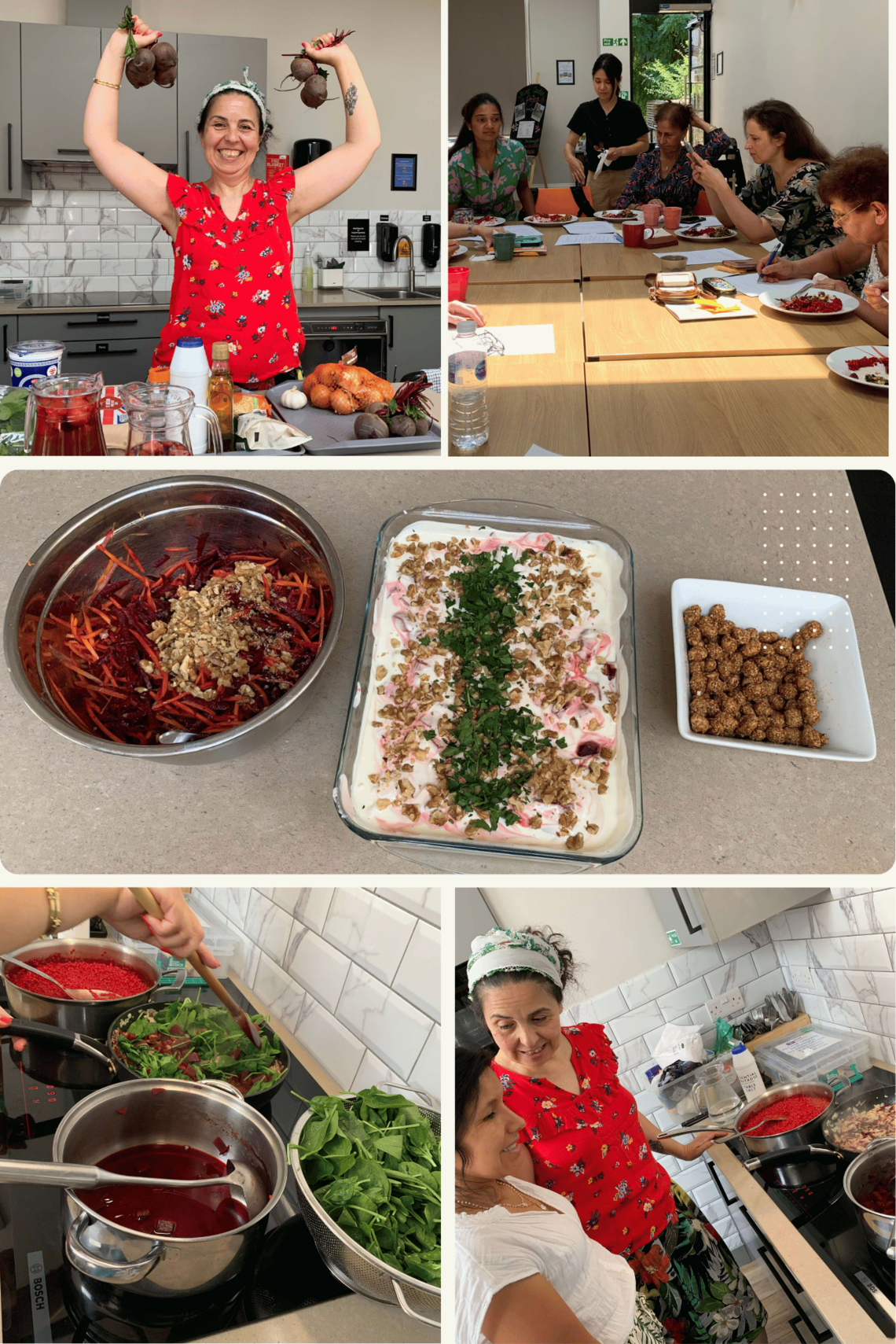 July 2026 Cooking Club collage