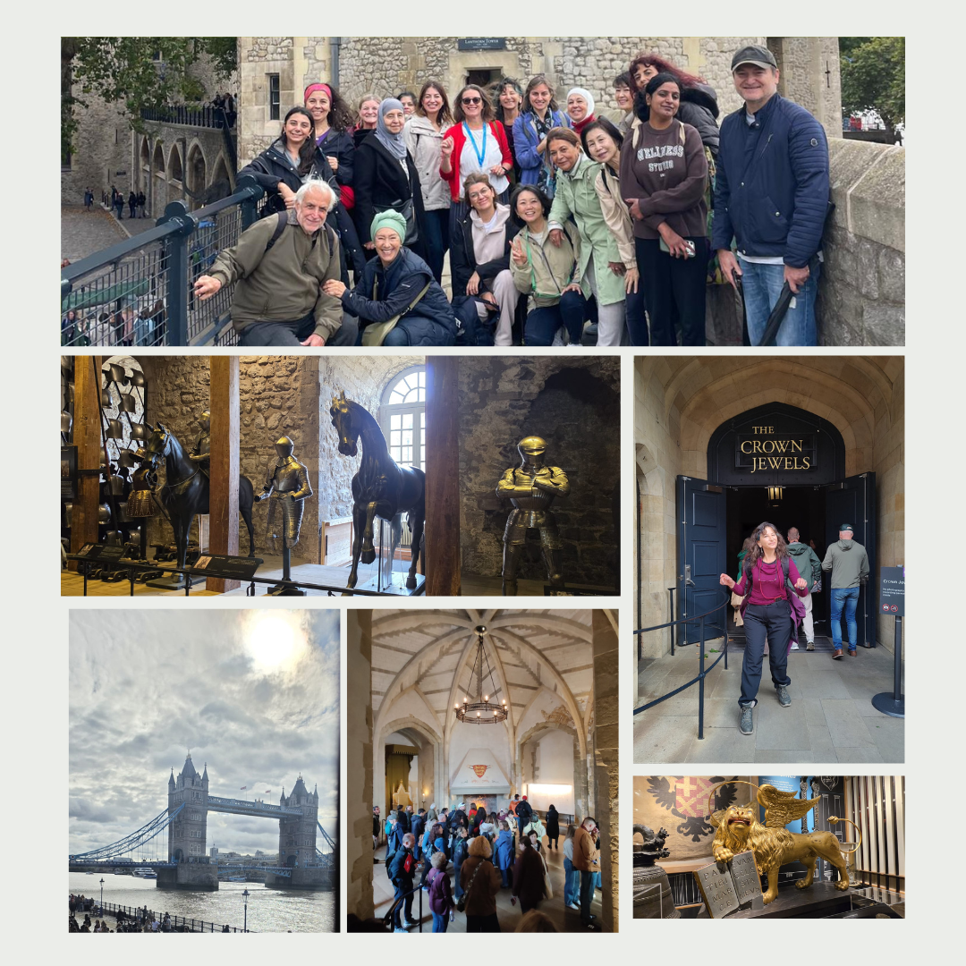 Tower of London collage